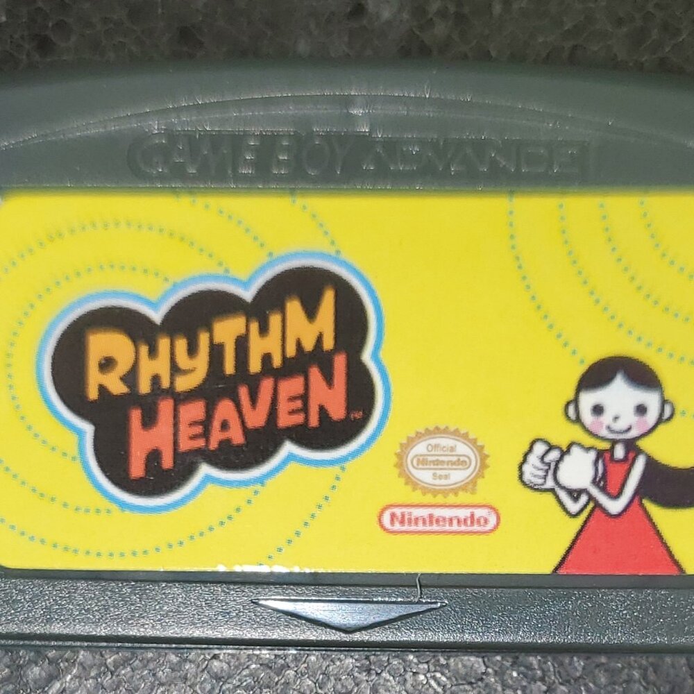 Rhythm Heaven GBA Video Game Gameboy Advance